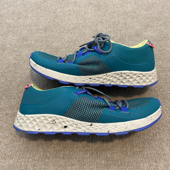 Chaco Shoes - Chaco Luvseat Shoes Womens Size 10.5 Blue Mesh Walking Hiking Athletic JCH109546